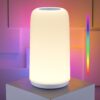 LED Touch Bedside Lamp - Dimmable RGB, 3 Brightness Levels